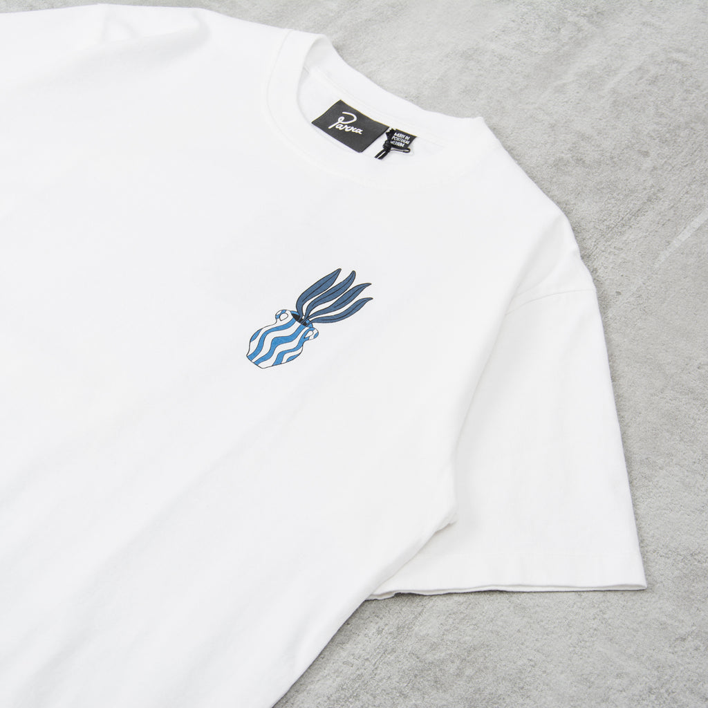 By Parra Kick The Vase Tee - White 3