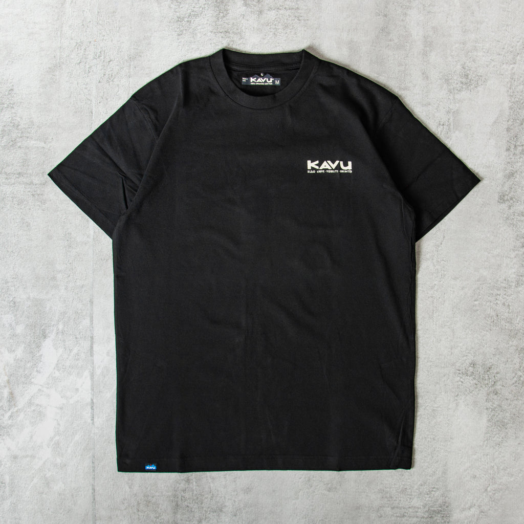 KAVU Klear Above Etch Art Tee - Black 1