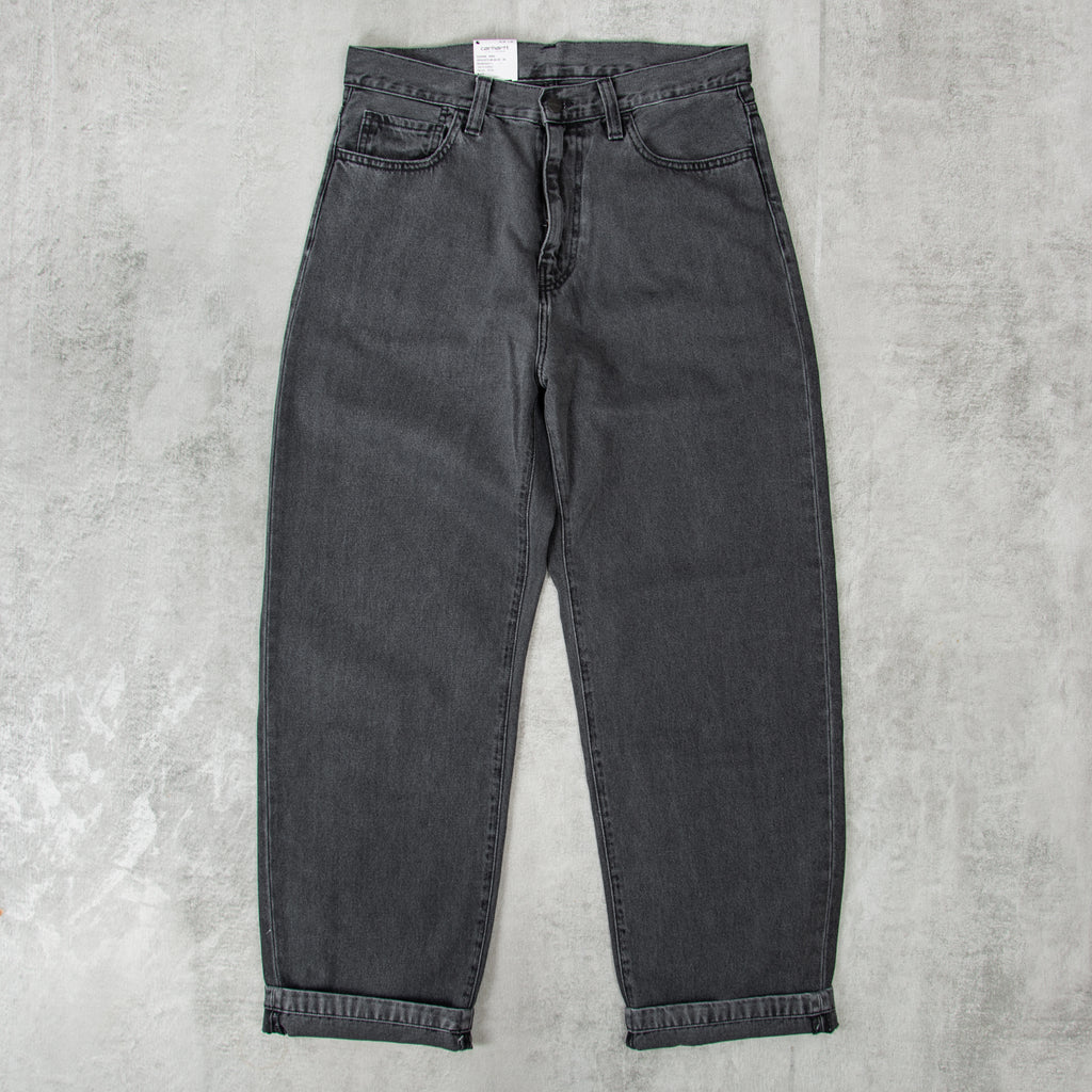 Carhartt WIP Landon Pant - Black Heavy Stone Wash 3