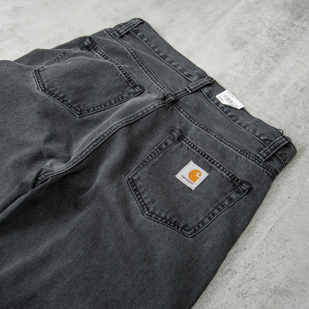 Carhartt WIP Landon Pant - Black Heavy Stone Wash 2