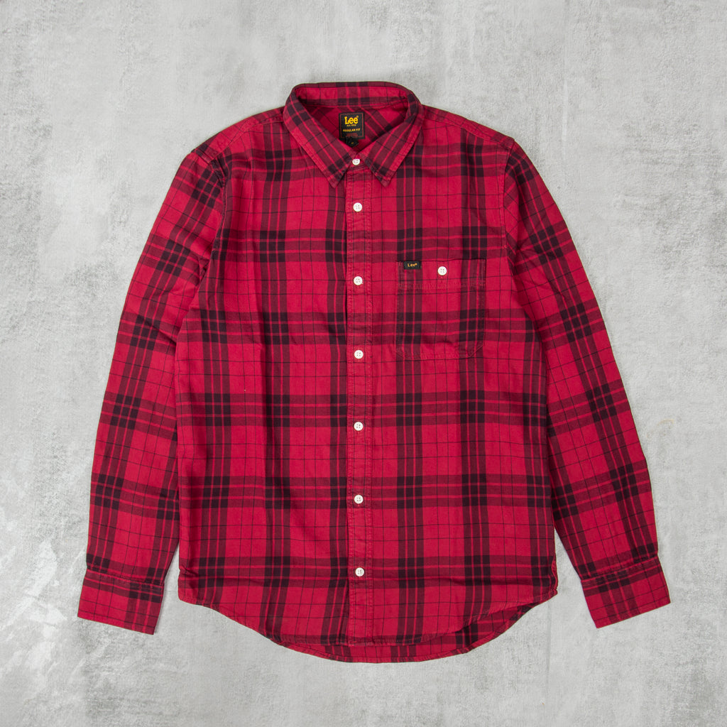 Lee Leesure Check Shirt - Port 1