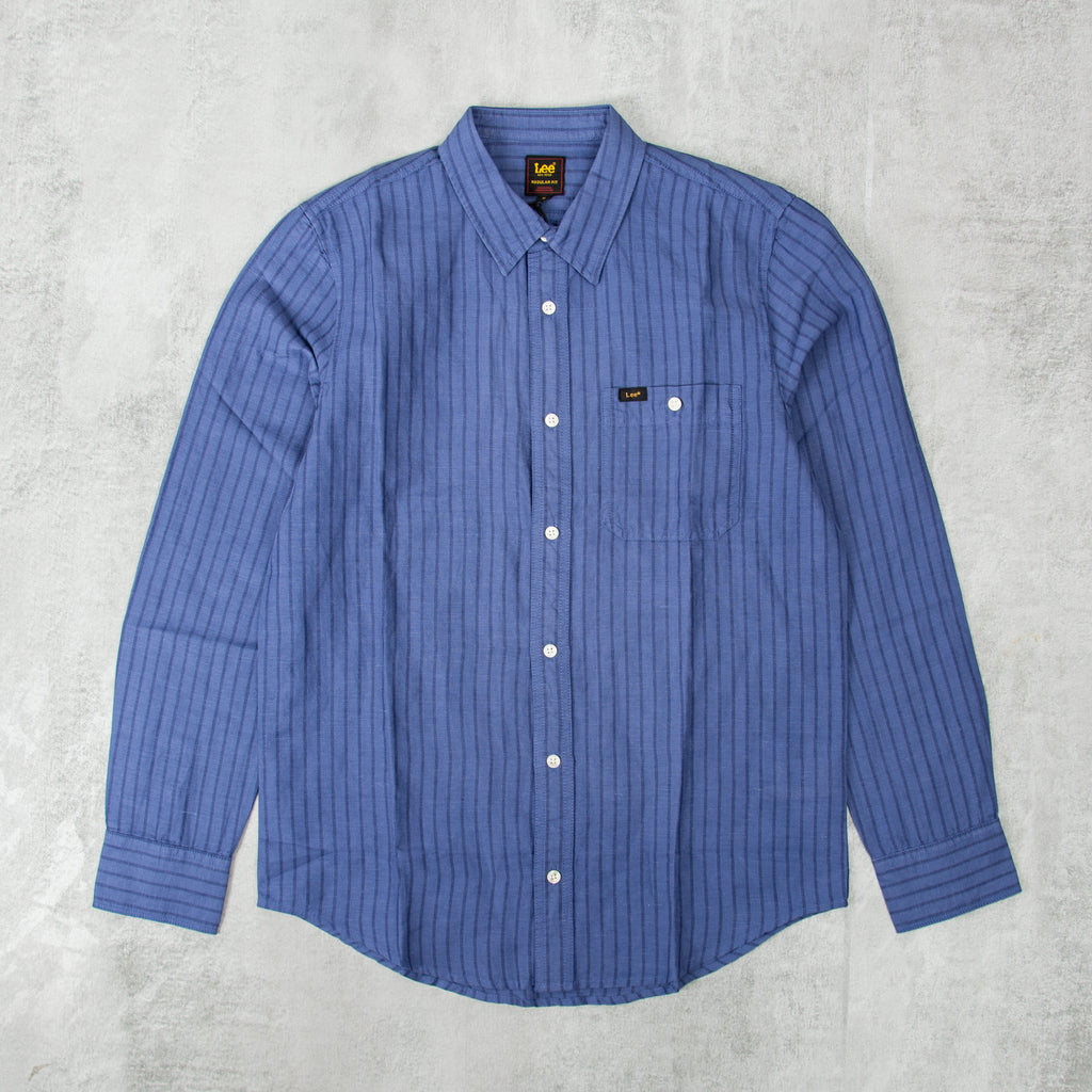 Lee Leesure Shirt - Medieval Blue 1