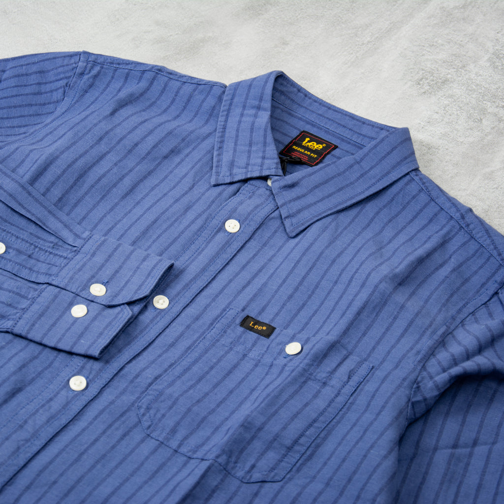 Lee Leesure Shirt - Medieval Blue 2