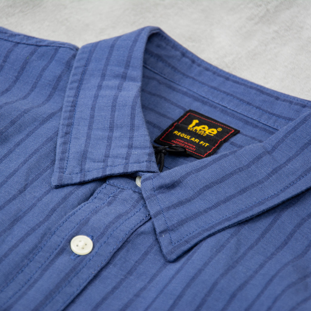 Lee Leesure Shirt - Medieval Blue 3