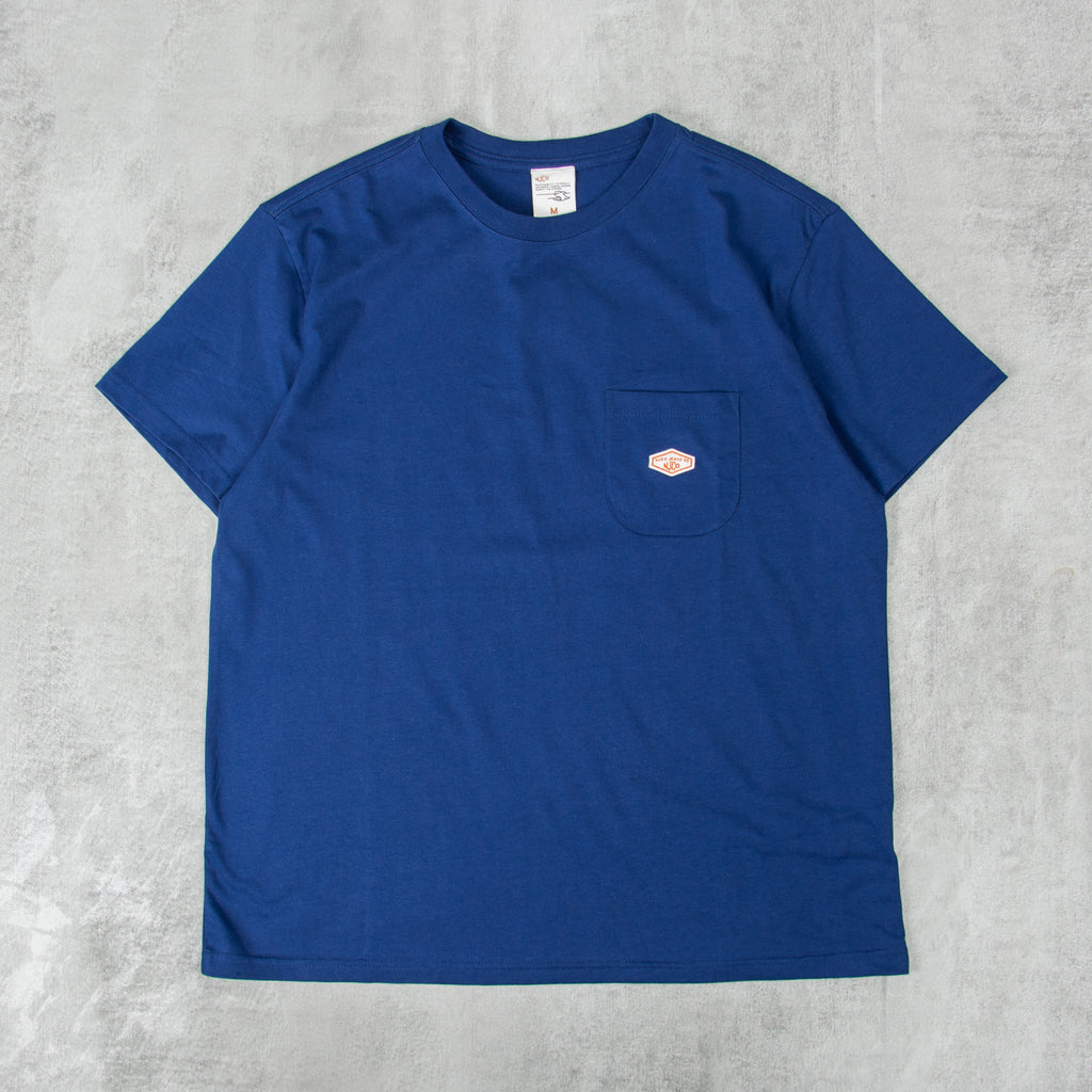 Nudie Leffe Pocket Tee - French Blue 1