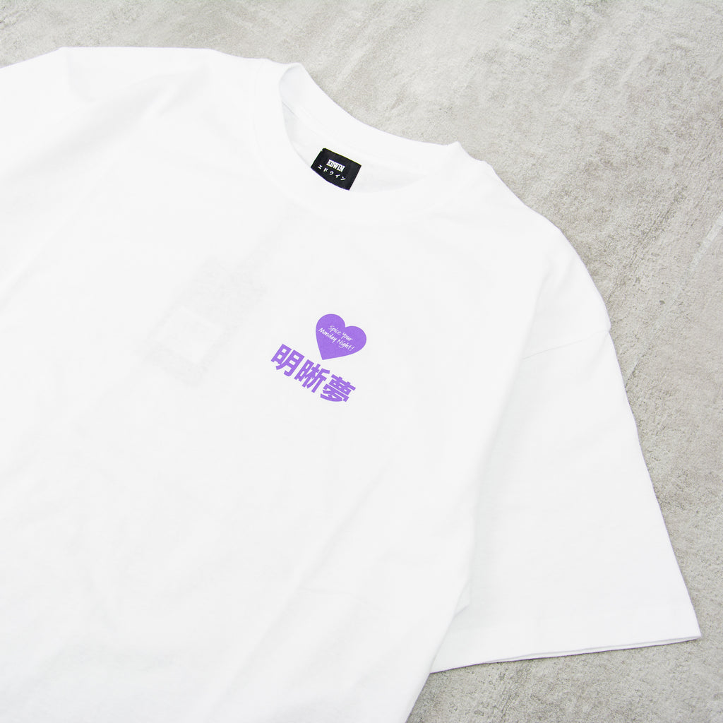 Edwin Legal Highs S/S Tee - White 3