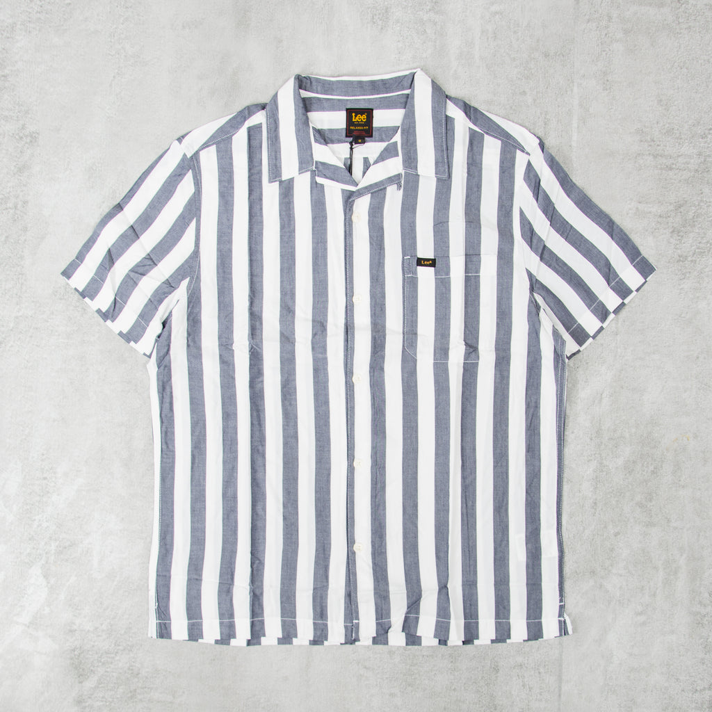 Lee Loose Resort S/S Shirt - Surf Blue 1