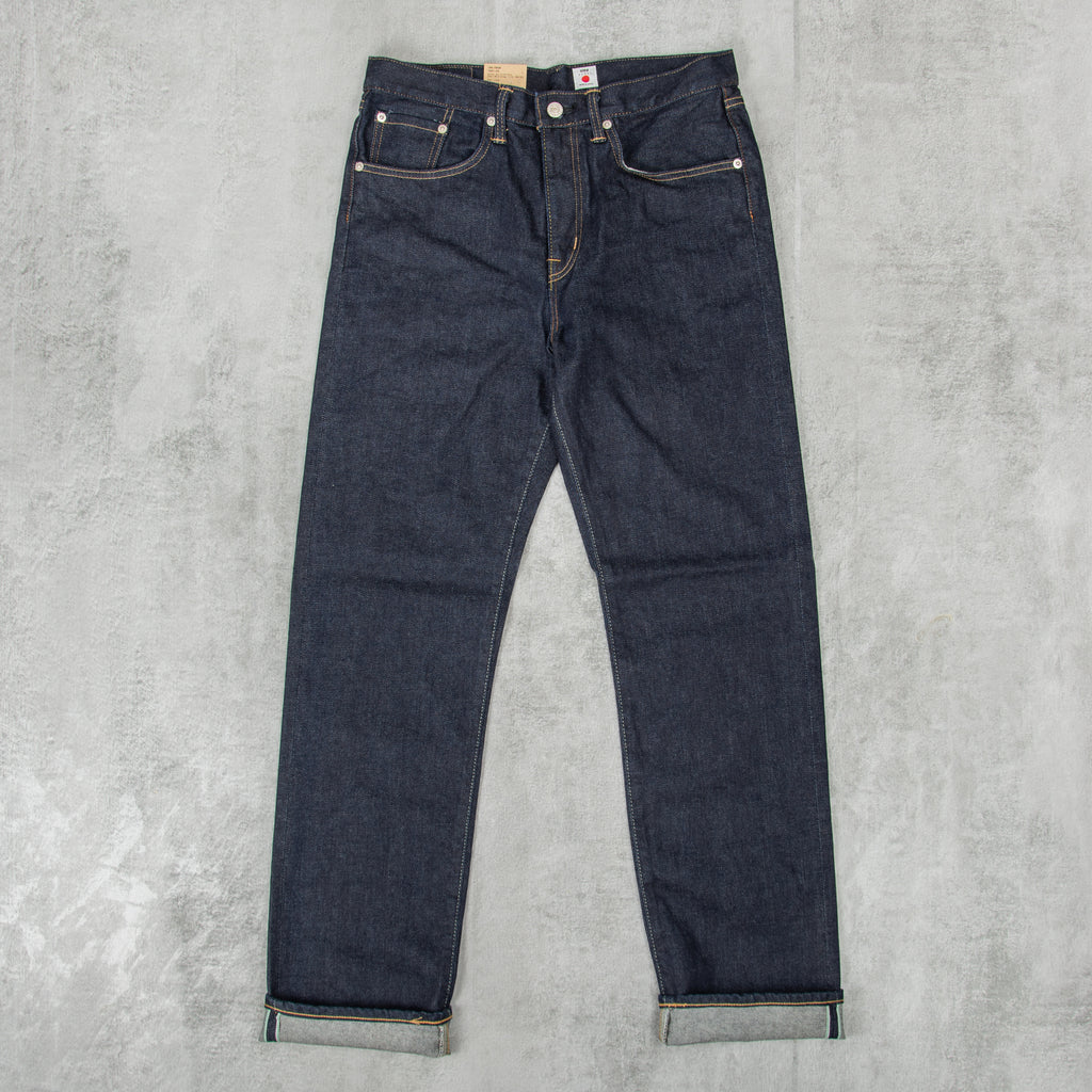 Edwin Loose Straight Jeans - Blue Rinsed Green x White Selvage 3