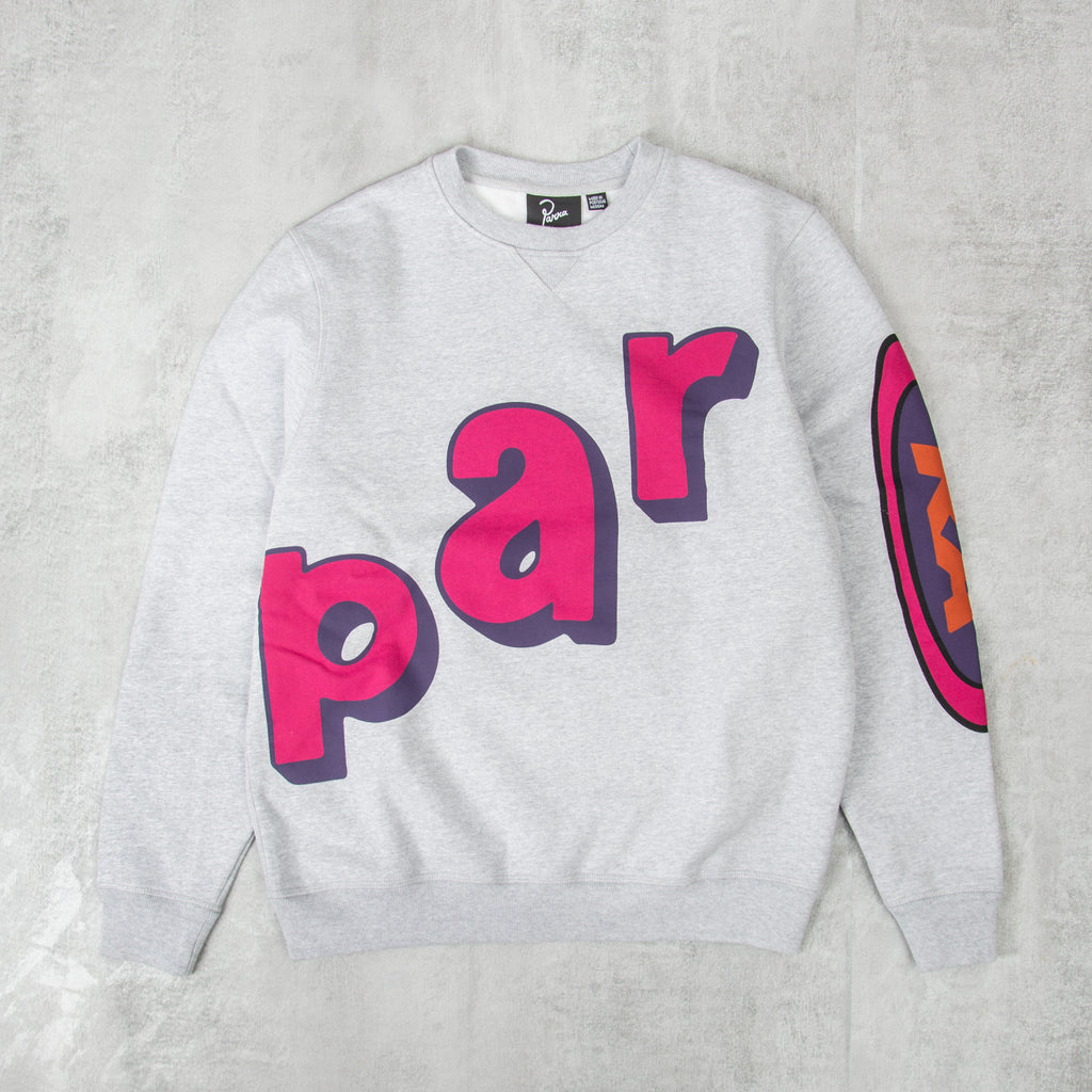 By Parra Loudness Crew Sweatshirt - Heather Grey 1