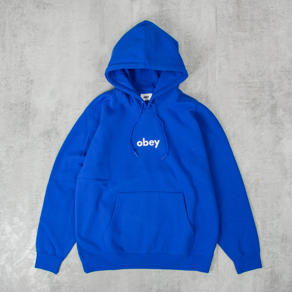 Obey Lowercase Hood - Surf Blue 1