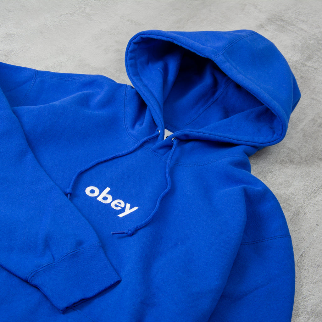 Obey Lowercase Hood - Surf Blue 2