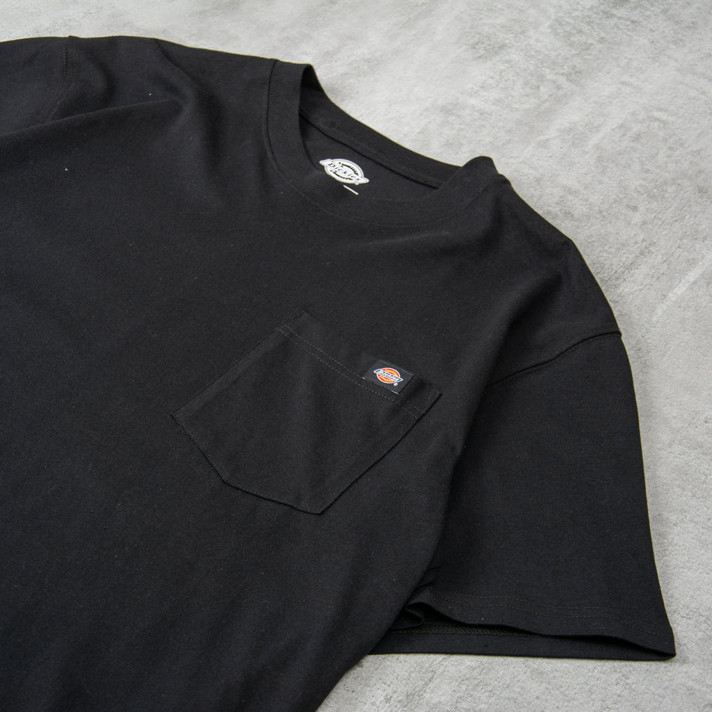 Buy the Dickies Luray S/S Pocket Tee - Black@Union Clothing | Union ...