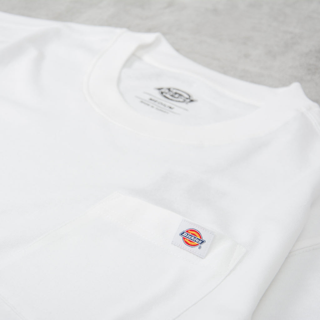 Dickies Luray S/S Pocket Tee - White 2