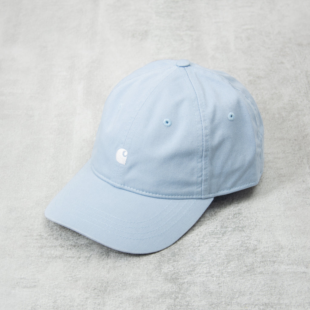 Carhartt WIP Madison Logo Cap - Frosted Blue 1