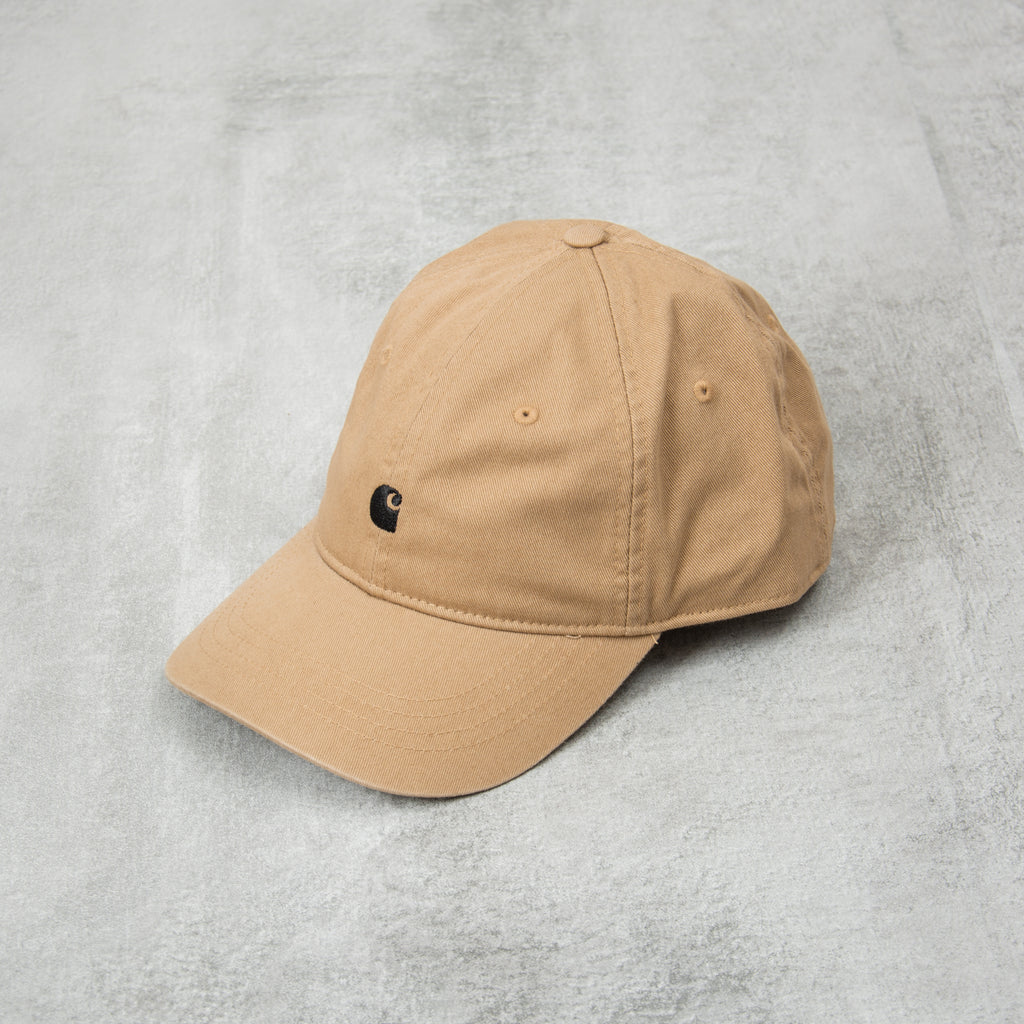 Carhartt WIP Madison Logo Cap - Leather / Black 1