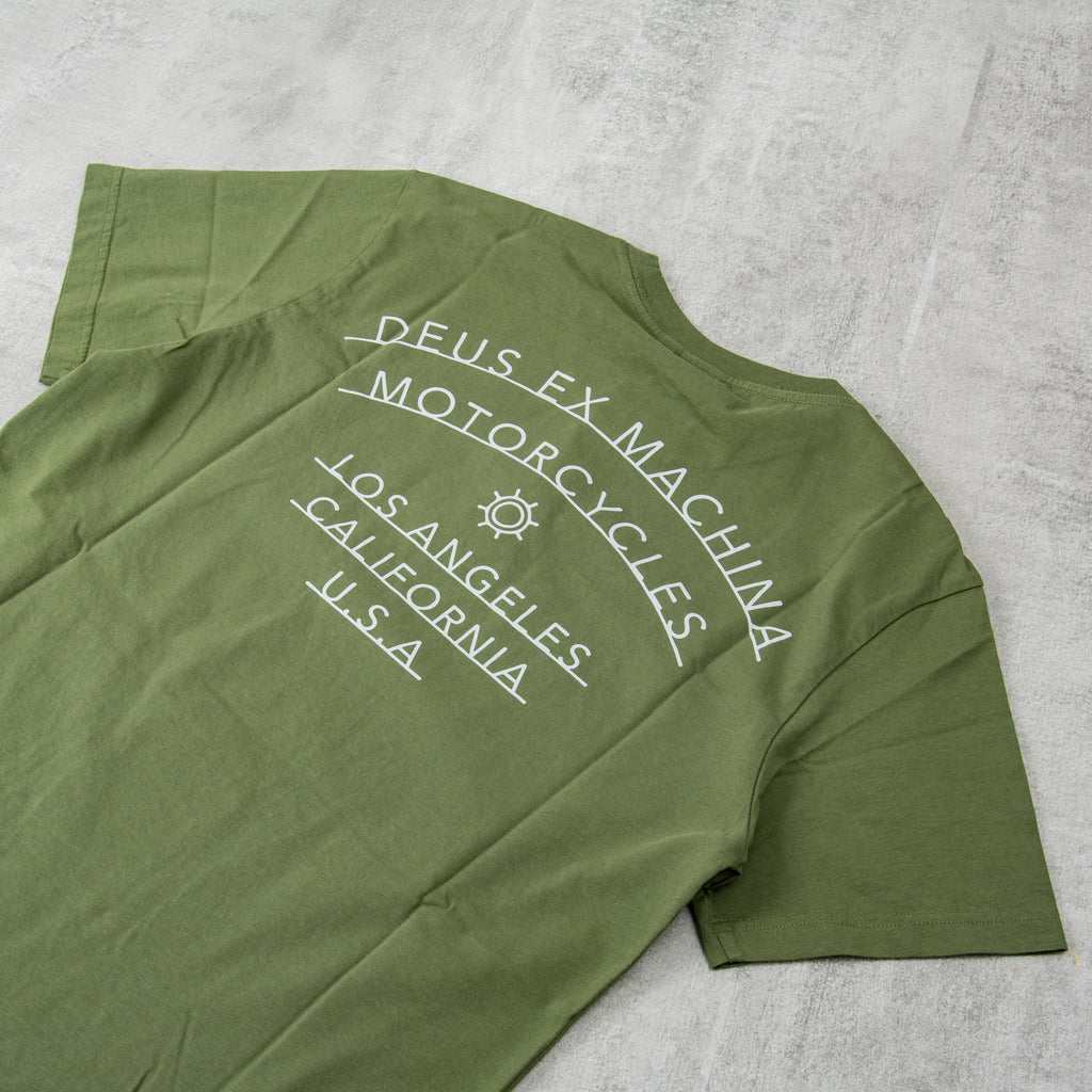 Deus ex Machina Madison Tee - Clover 2