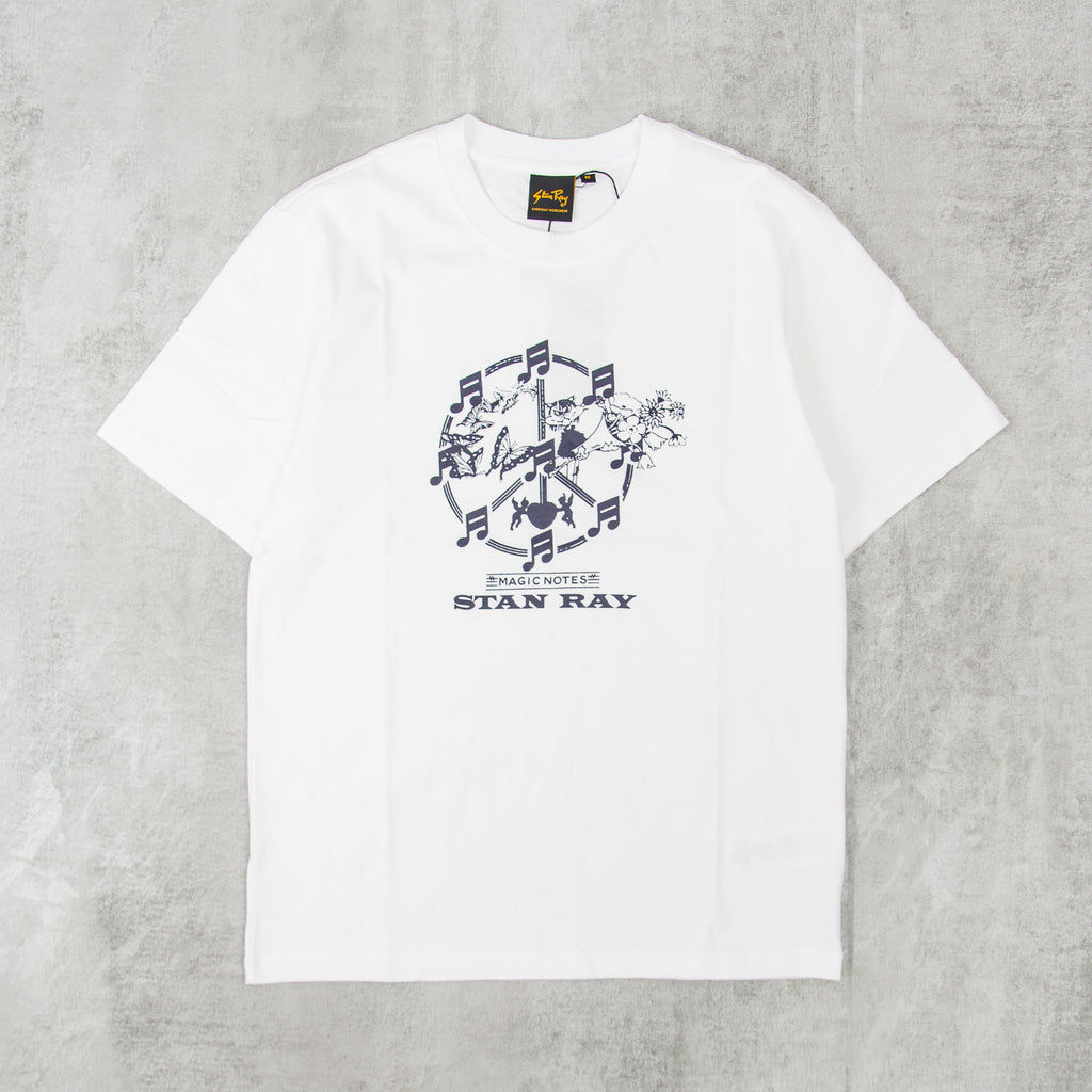 Stan Ray Magic Notes Tee - White 1