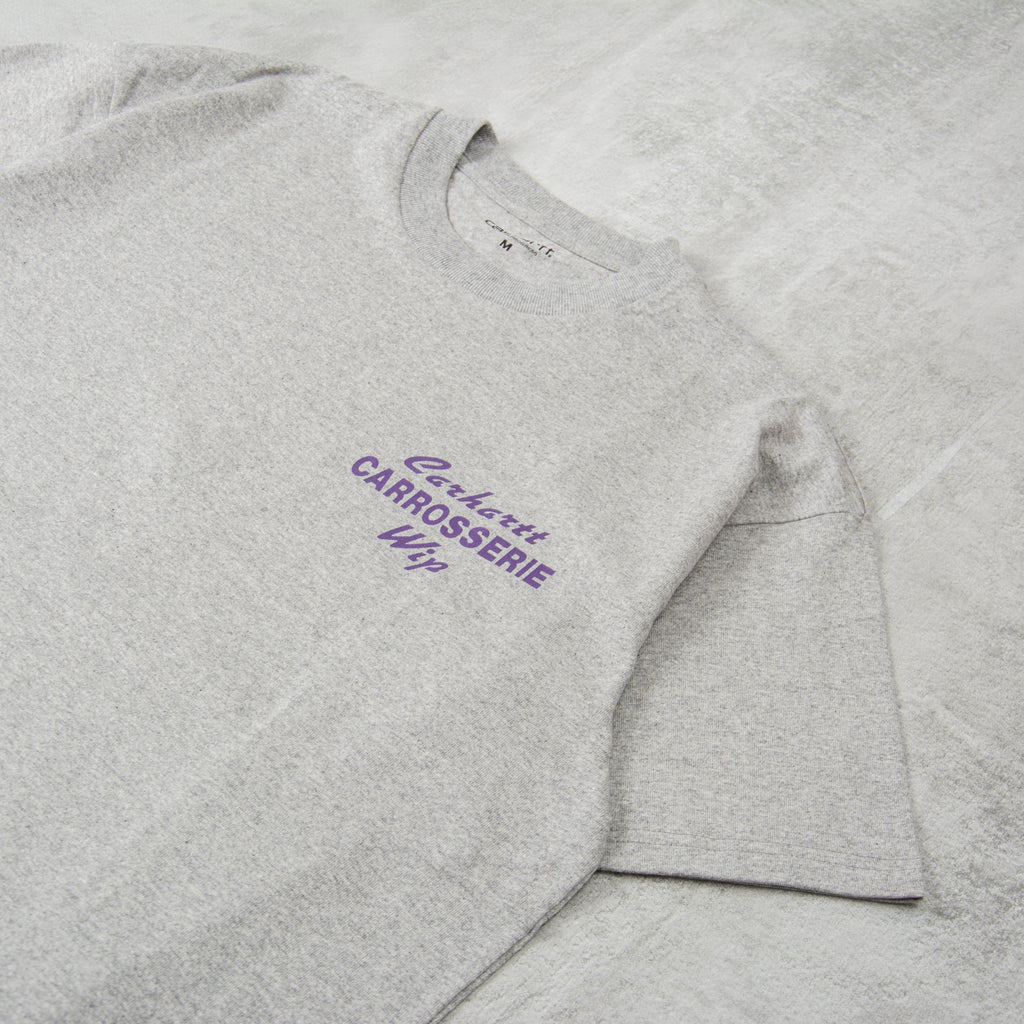 Carhartt WIP Mechanics Tee - Grey Heather 3