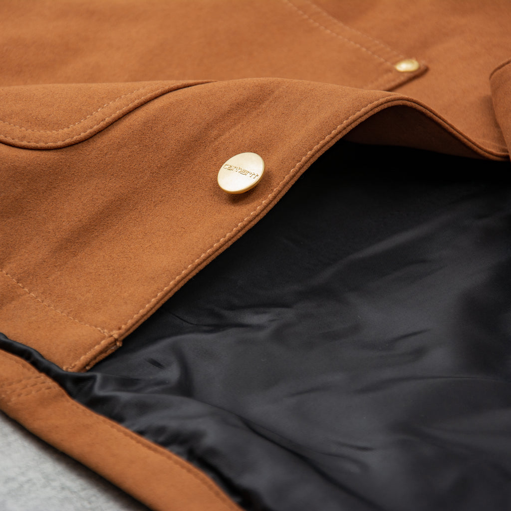 Carhartt WIP Michigan Artificial Suede / Leather - Hamilton Brown 5