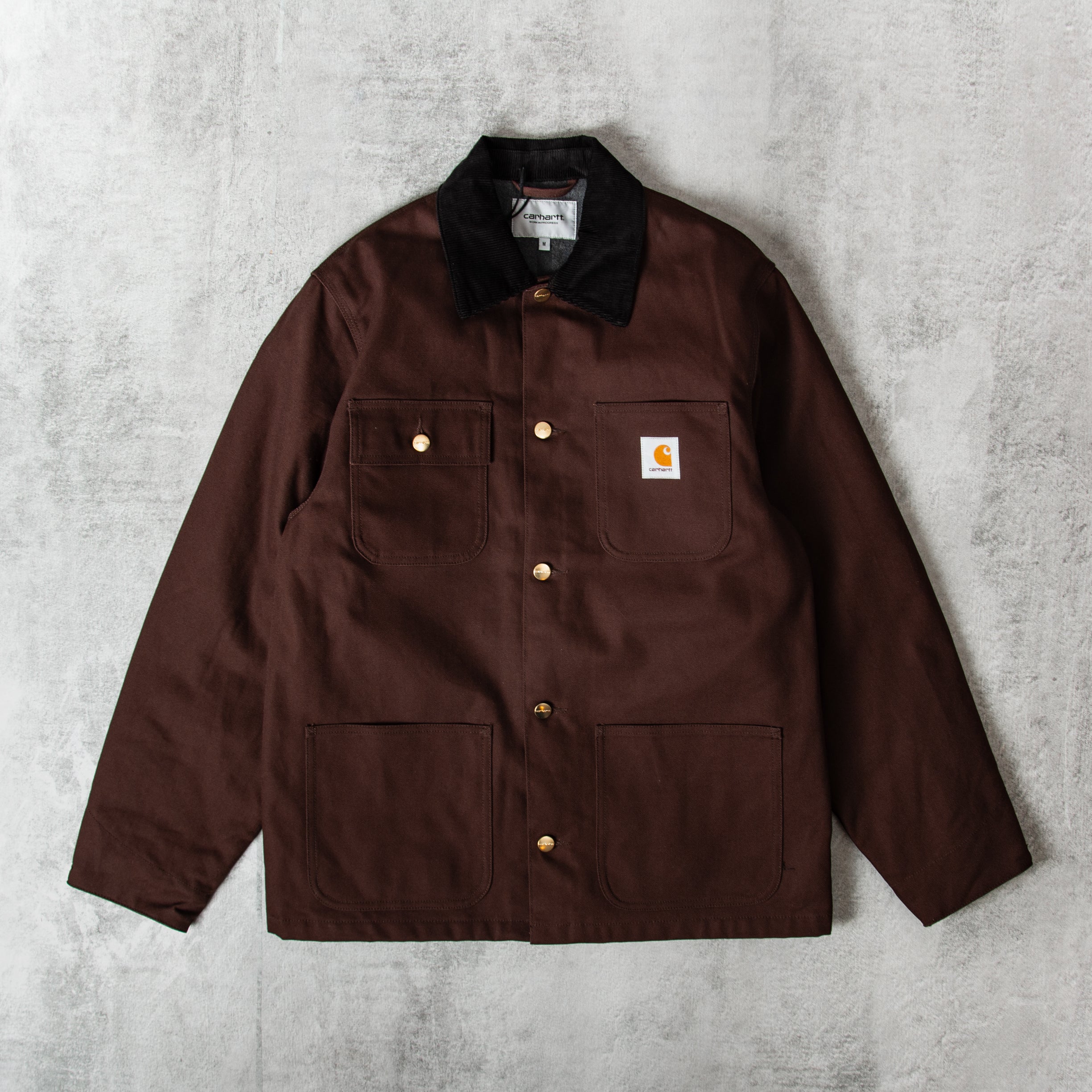 Buy the Carhartt WIP Michigan Coat - Tobacco / Black @Union Clothing