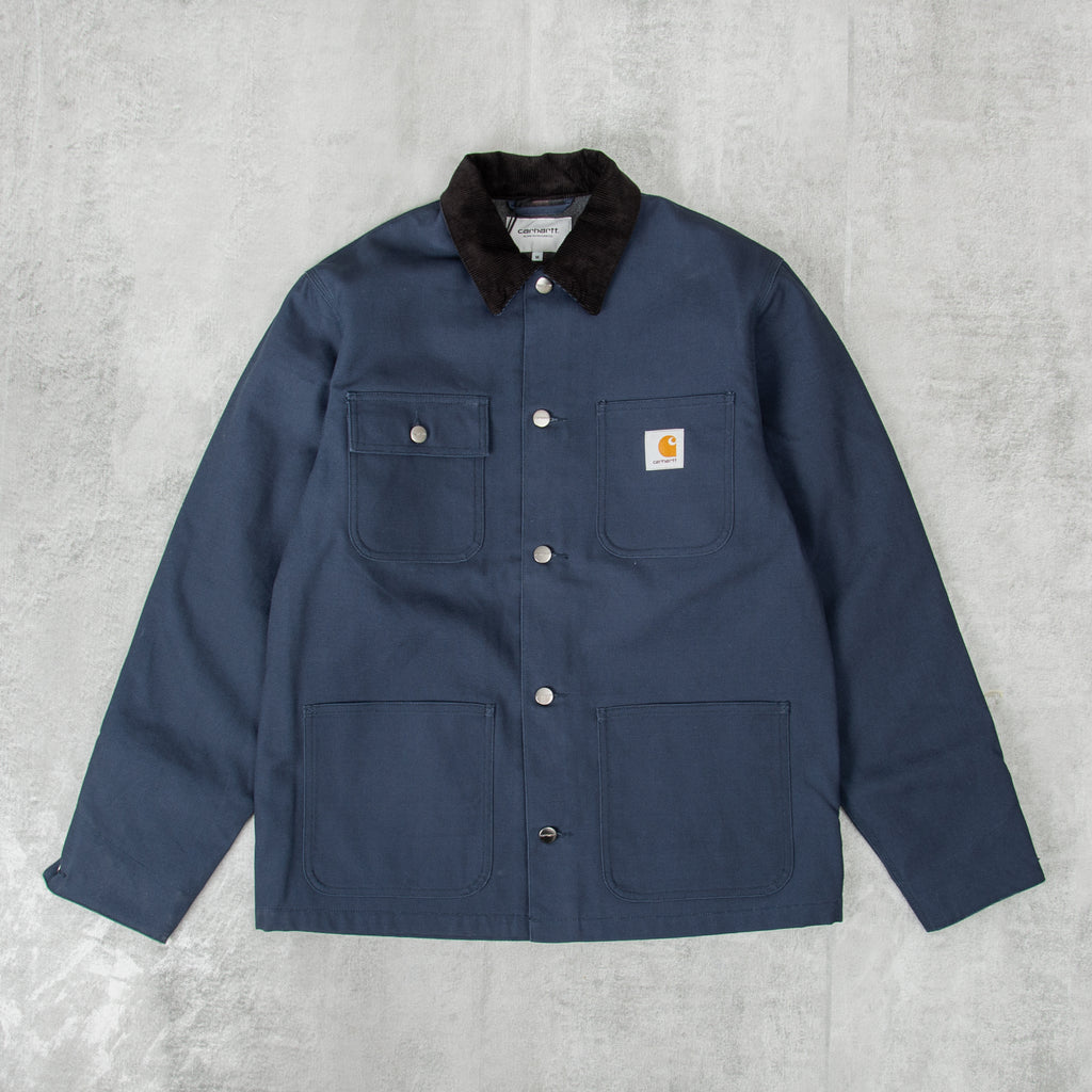 Carhartt WIP Michigan Lined Chore Coat AW - Blue 1