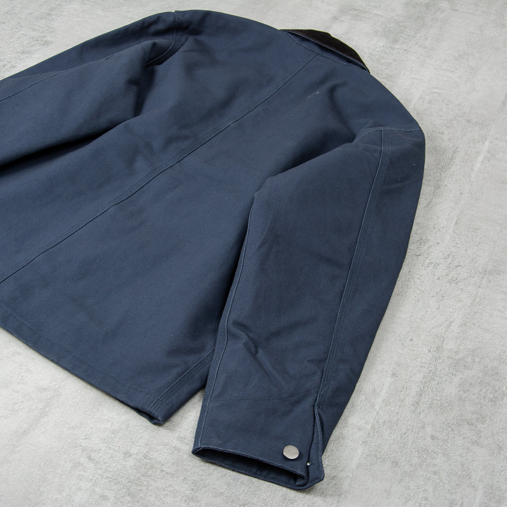 Carhartt WIP Michigan Lined Chore Coat AW - Blue 4