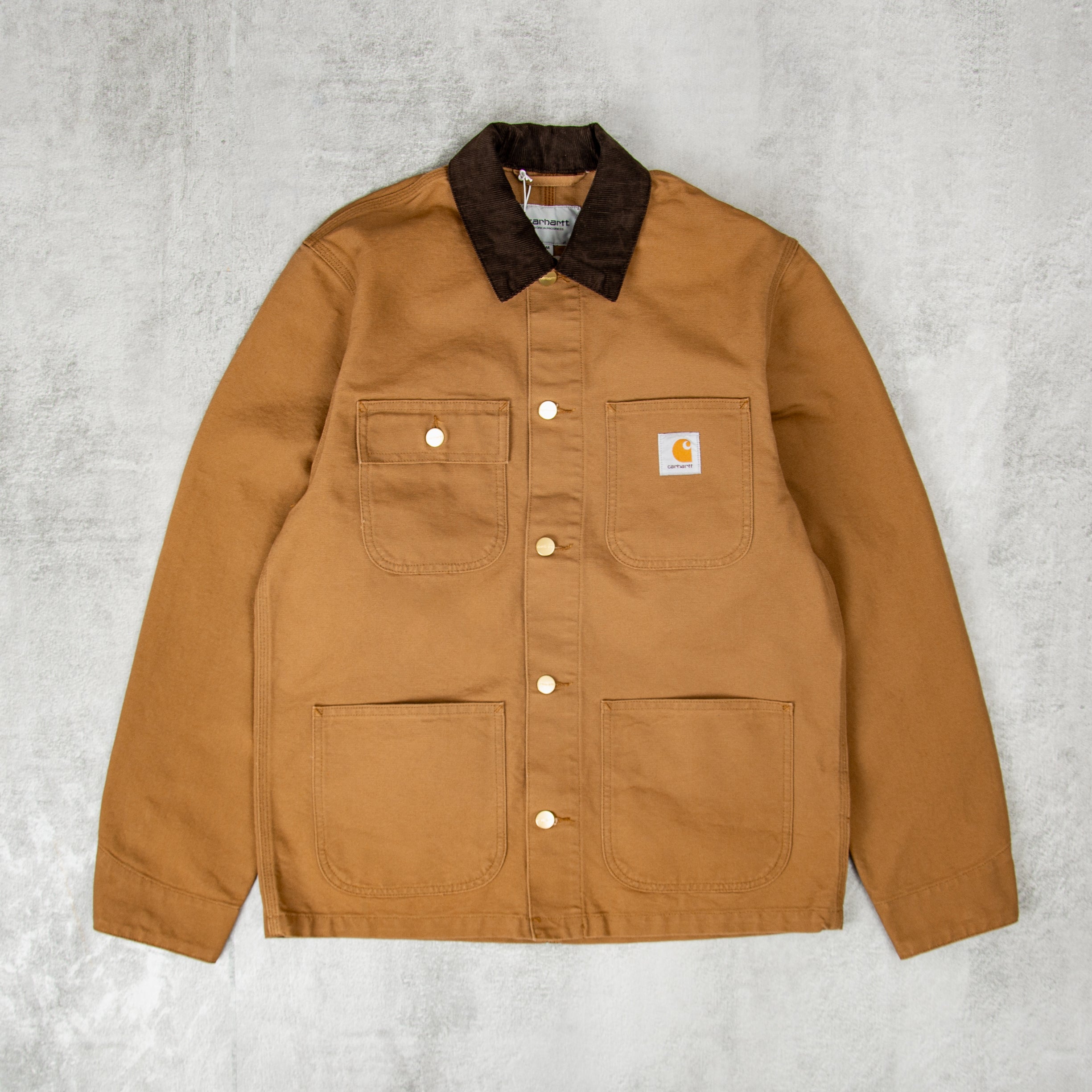 希少　Carhartt Michigan Chore Coat Brown Carhartt WIP Michigan Coat (Winter), Hamilton Brown