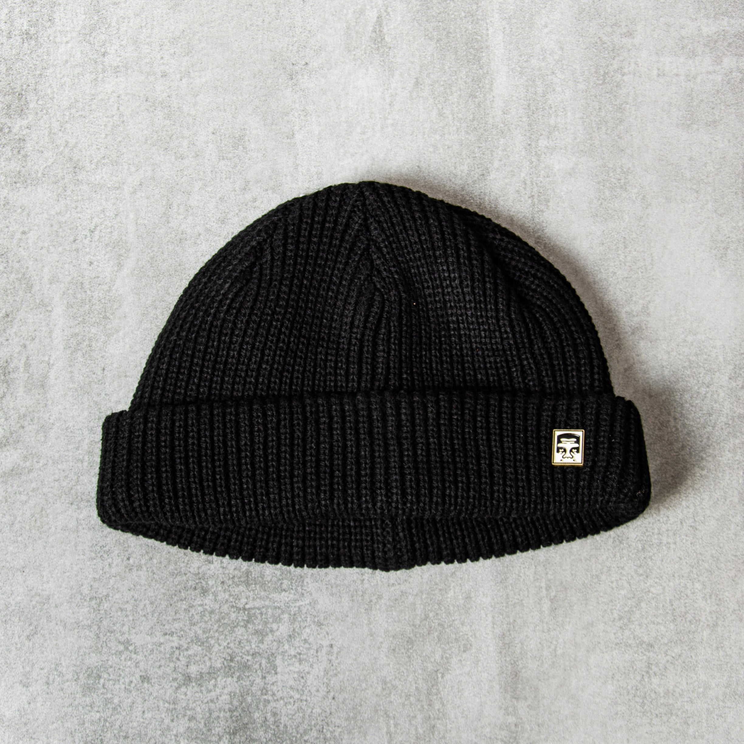 Obey Micro Beanie Black @Union Clothing trusted since 1987