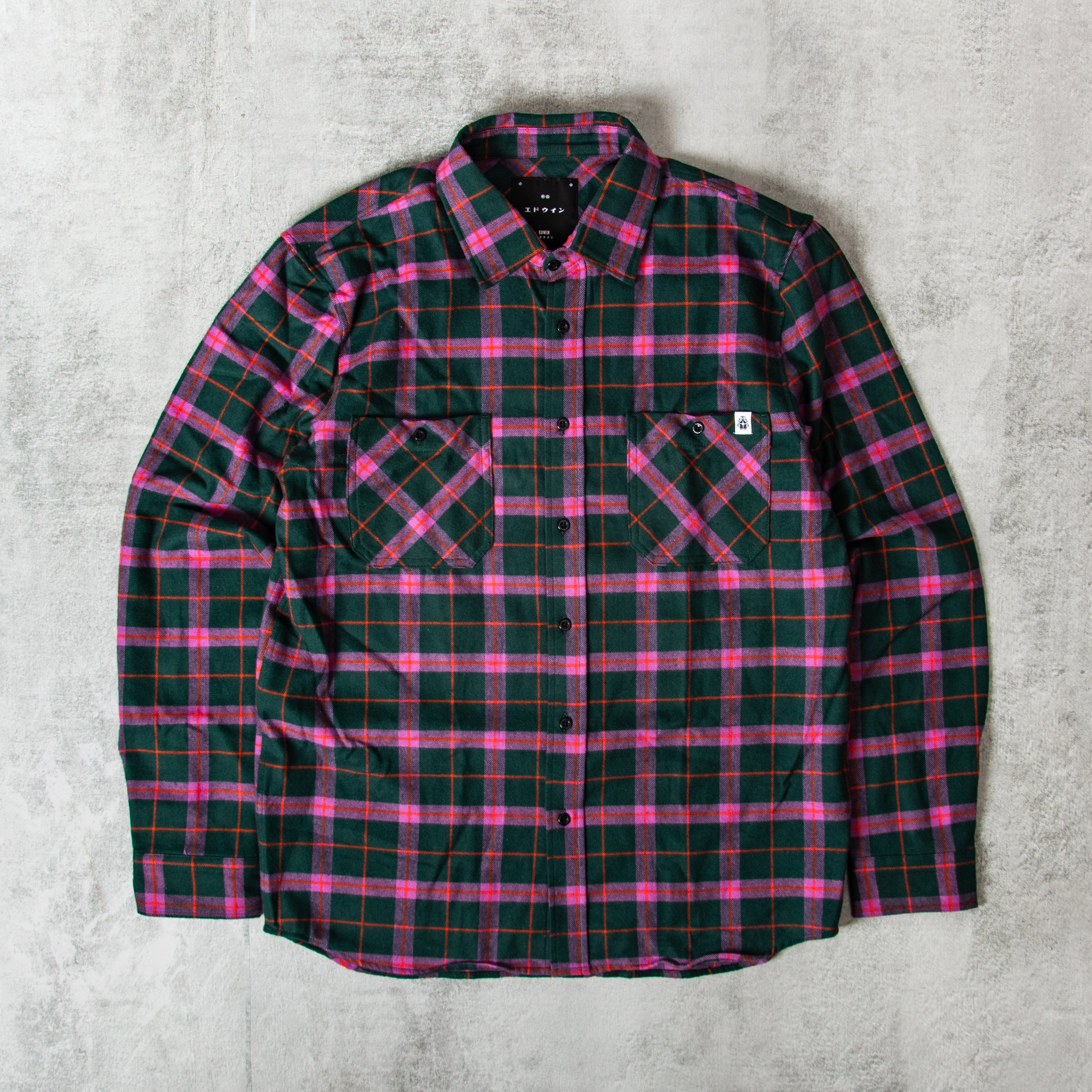Buy the Edwin Millenium Heavy Flannel Shirt @UnionClothing Union