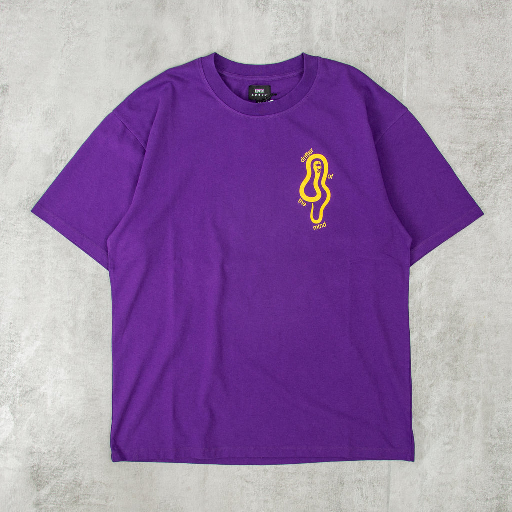 Edwin Mind Drifter S/S Tee - Parachute Purple 1