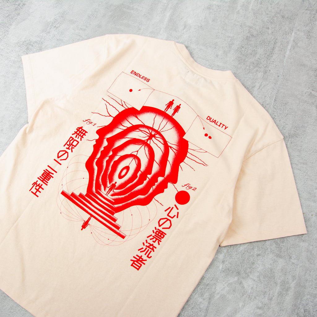 Edwin Mind Drifter S/S Tee - Whitecap Grey 2