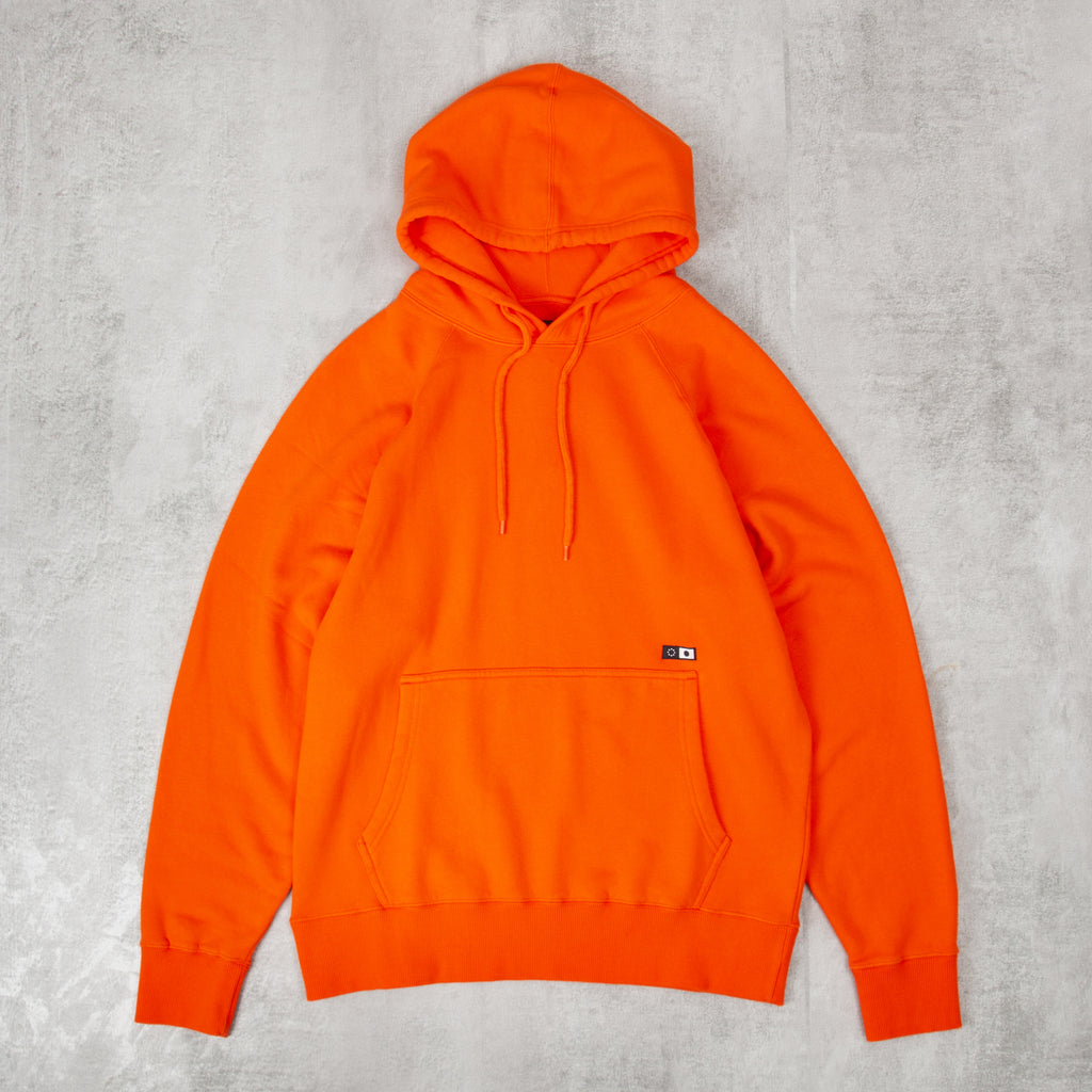 Edwin Mood Hoodie Heavy Felpa Hood - Tangerine Tango 1