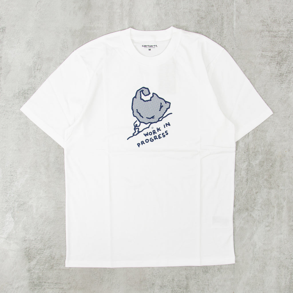 Carhartt WIP Move on Up Tee - White 1
