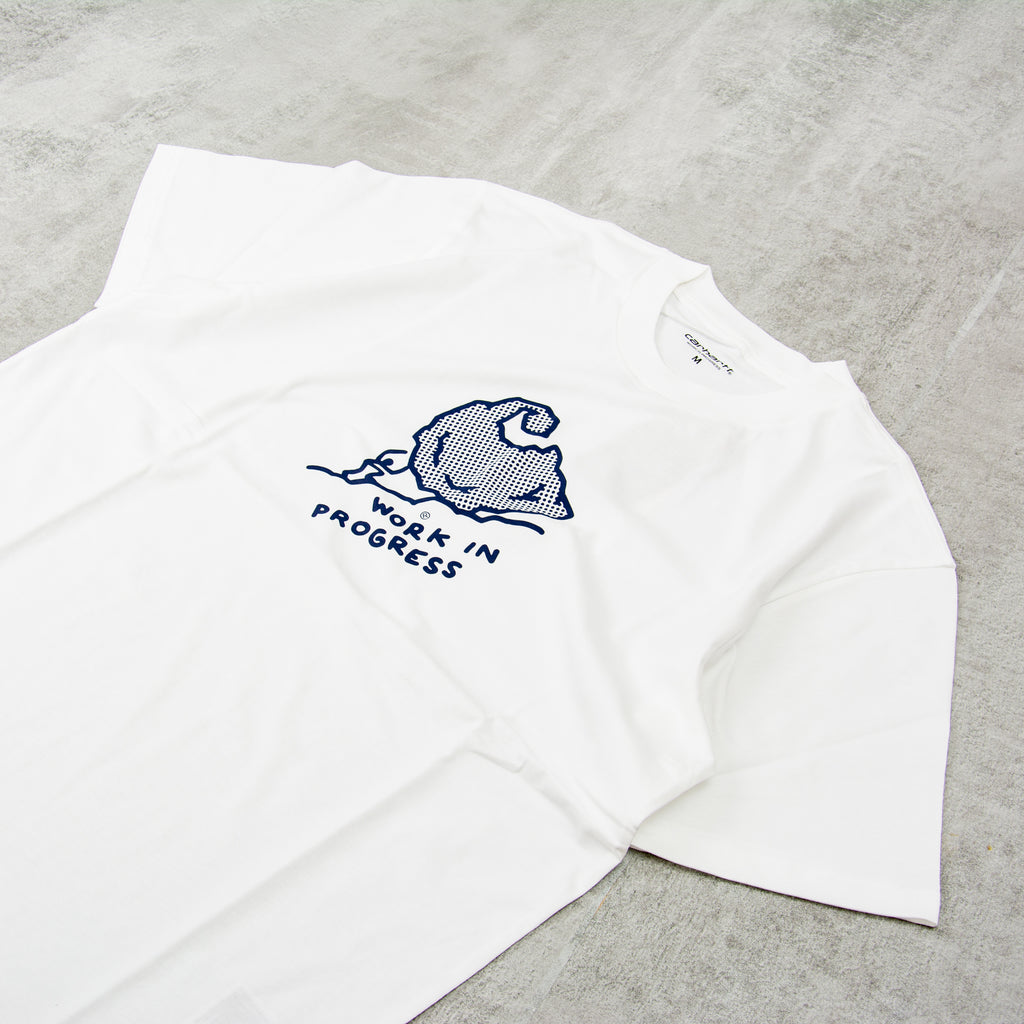 Carhartt WIP Move on Up Tee - White 2