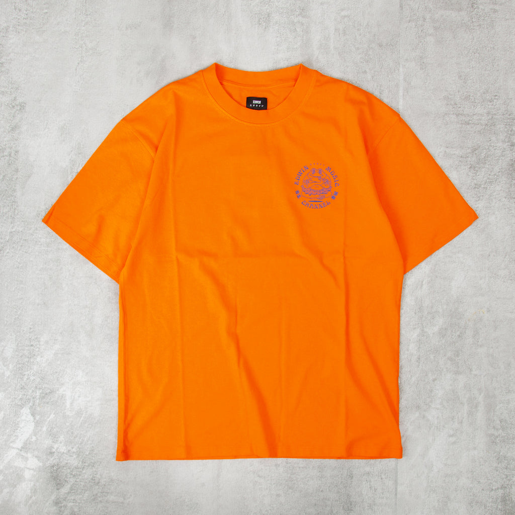 Edwin Music Channel S/S Tee - Orange 1