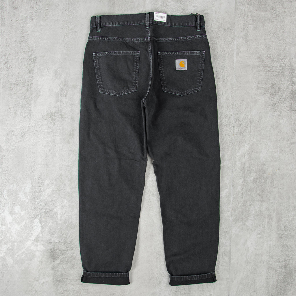 Carhartt WIP Newel Pant Jeans - Black Stone Dyed 1