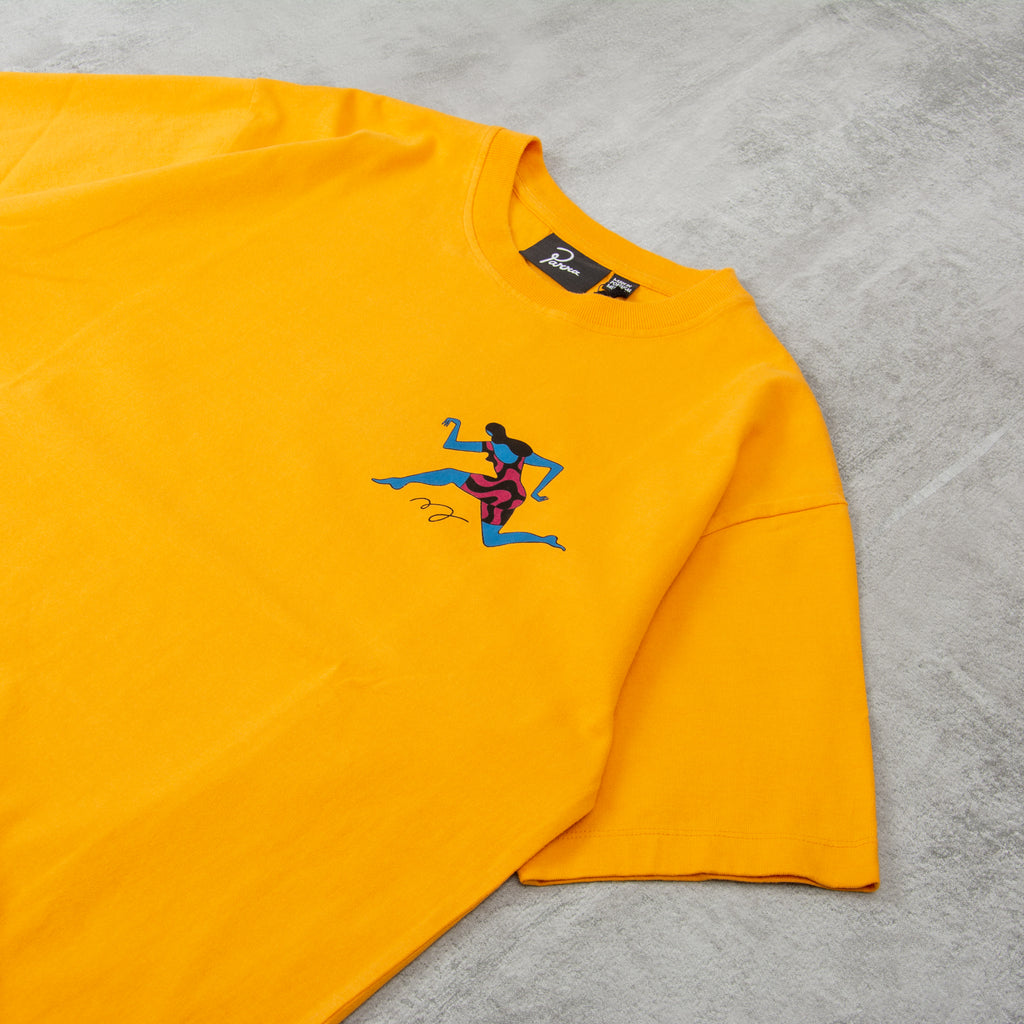 By Parra No Parking T Shirt - Burnt Yellow 3