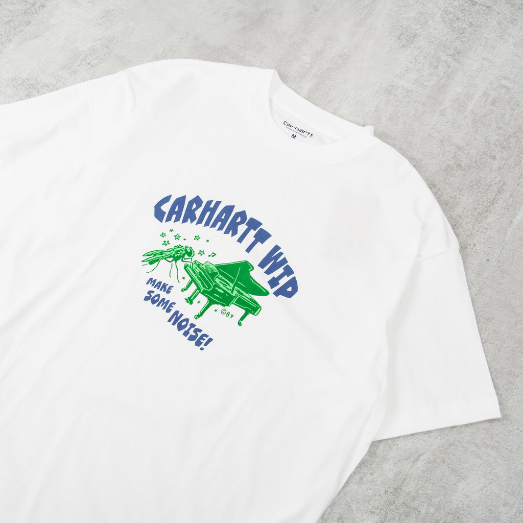 Carhartt WIP Noisy Tee - White 2