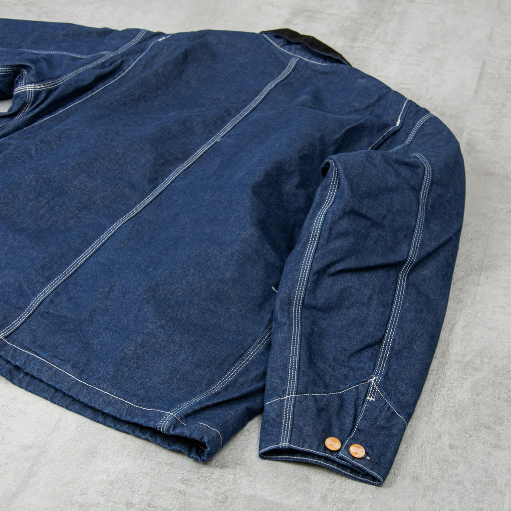 Carhartt WIP OG Chore Coat - Blue / Black One Wash 5