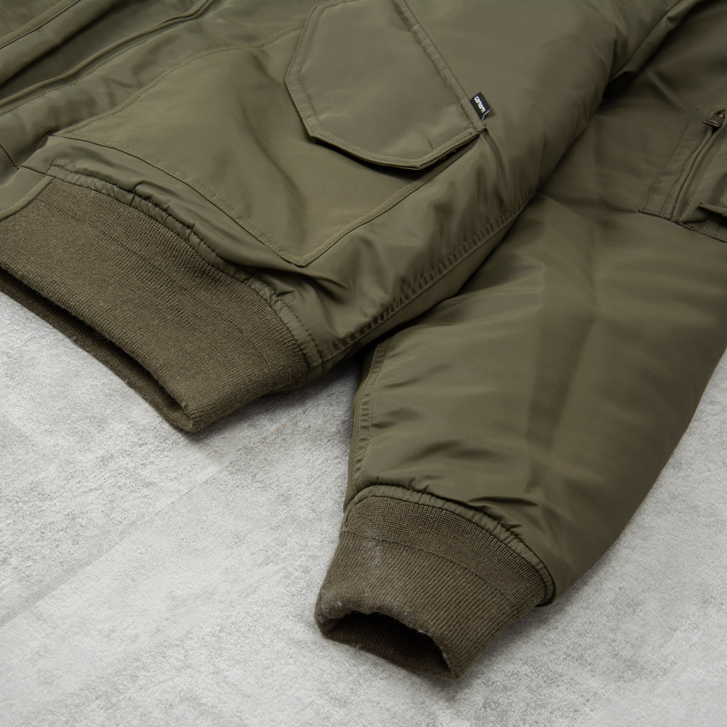 Carhartt WIP Olten Bomber - Plant / Smoke Green 2