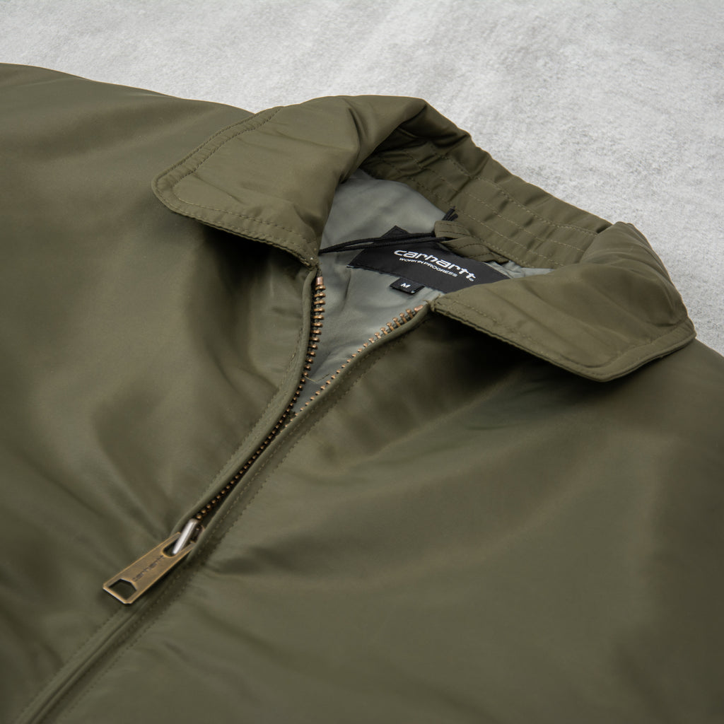 Carhartt WIP Olten Bomber - Plant / Smoke Green 3