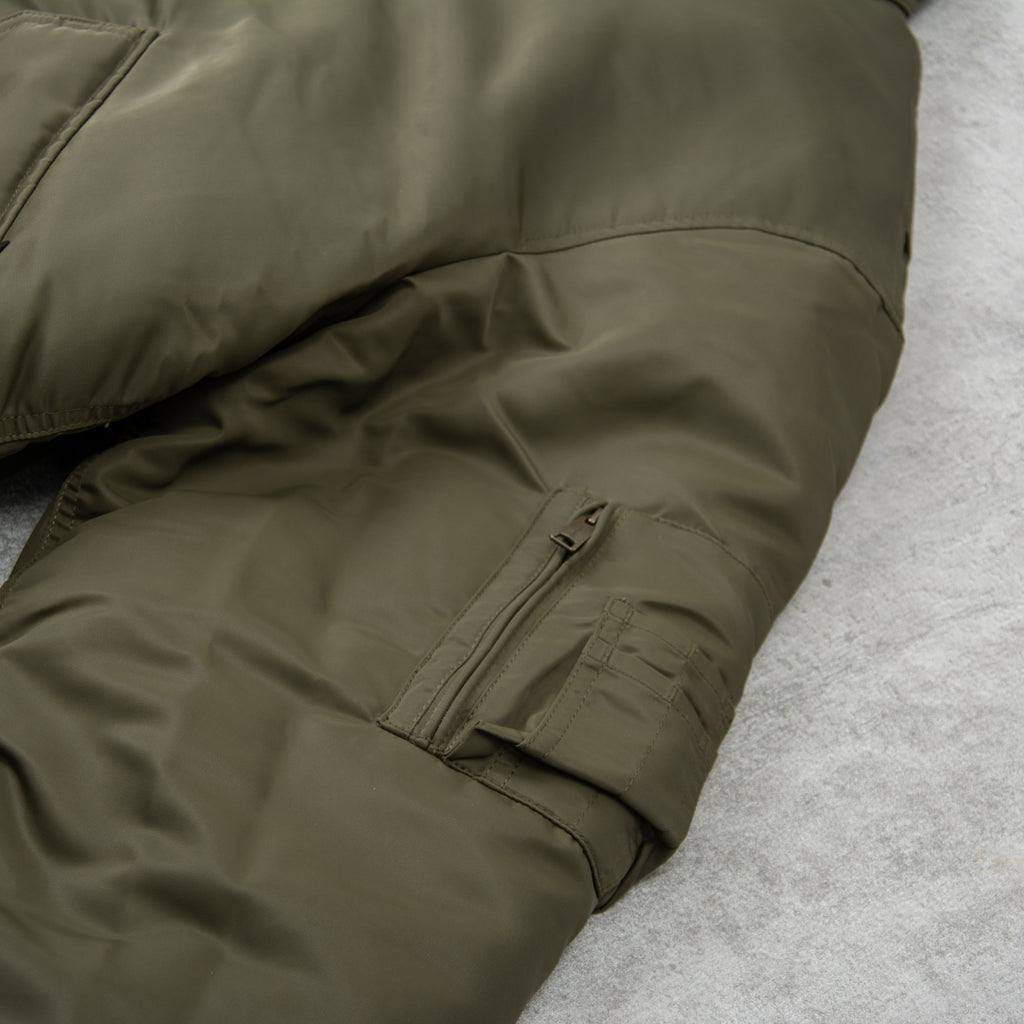 Carhartt WIP Olten Bomber - Plant / Smoke Green 4