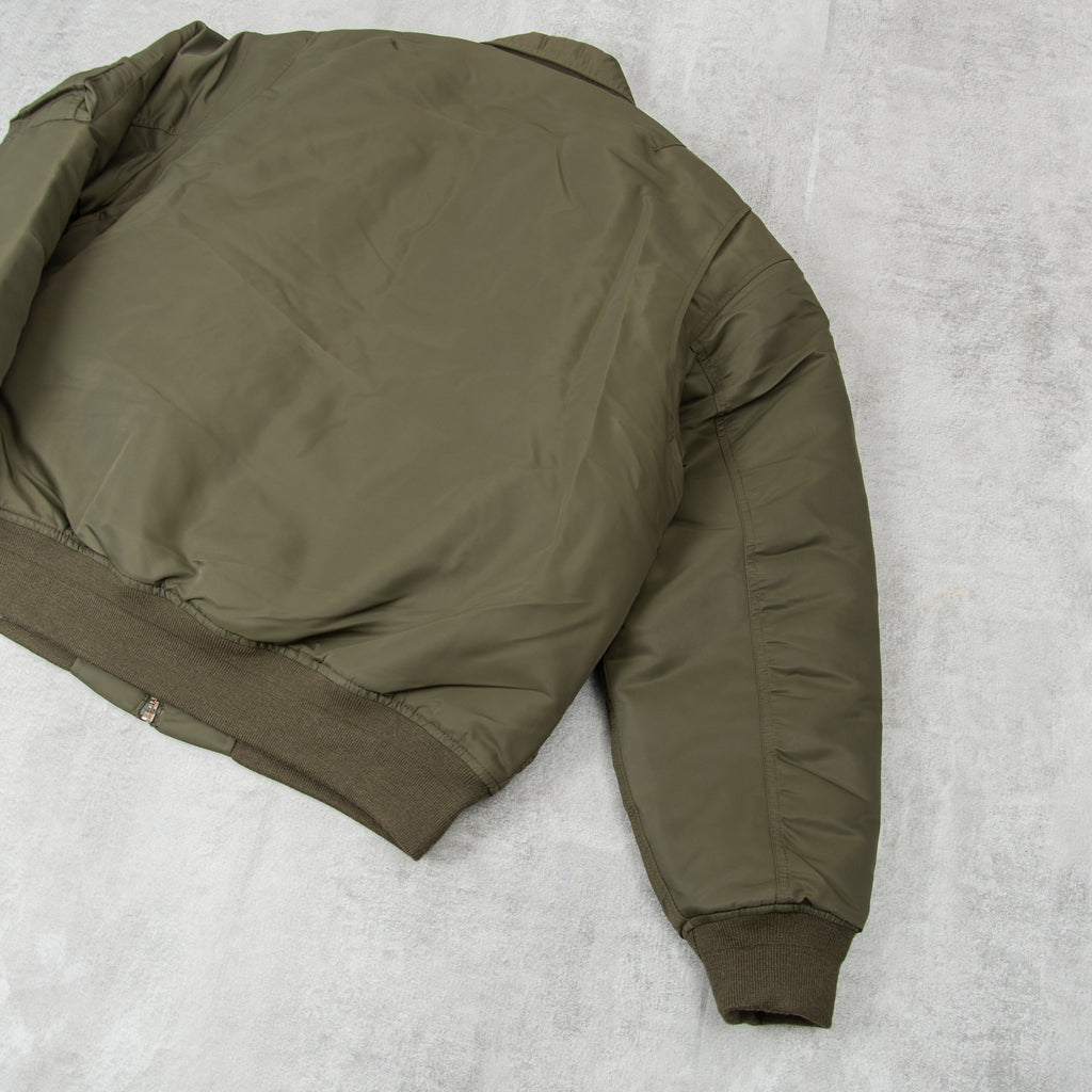Carhartt WIP Olten Bomber - Plant / Smoke Green 5