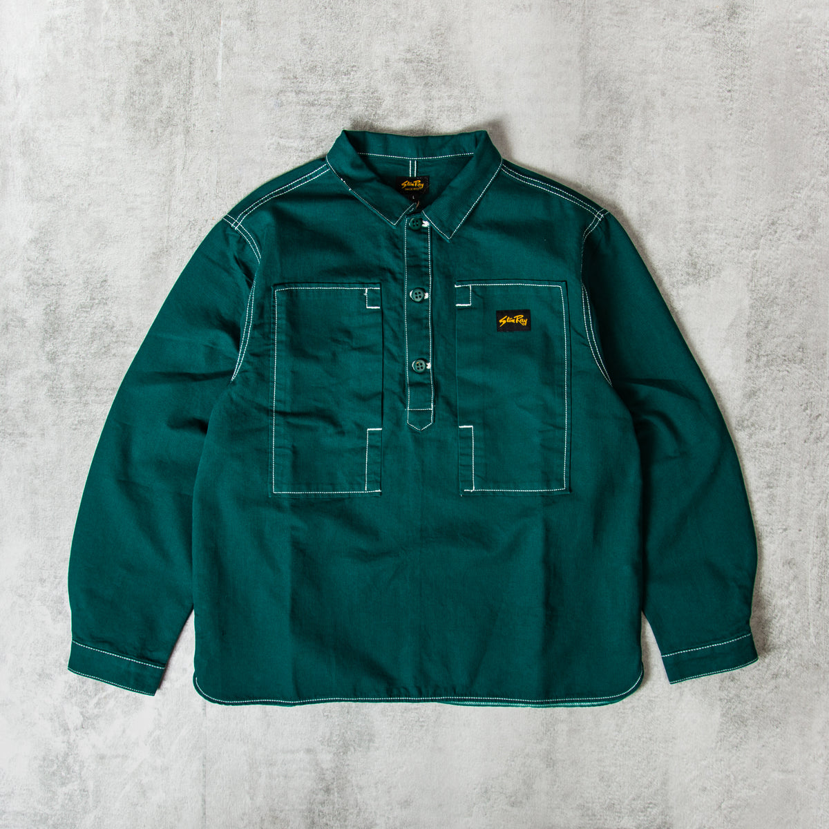 Stan Ray Painters Pop Over Shirt - Botanical Green @Union Clothing ...
