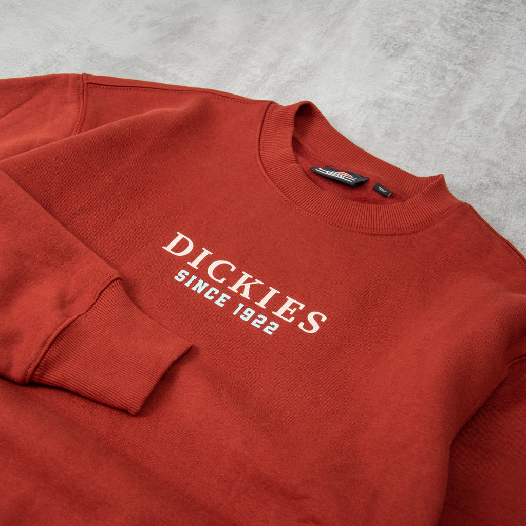 Dickies Park Sweatshirt - Fired Brick 2