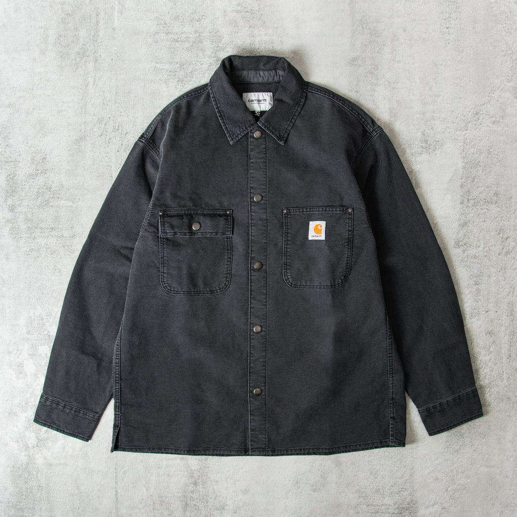 Buy the Carhartt WIP Parrish Shirt Jac - Obsidian @UnionClothing