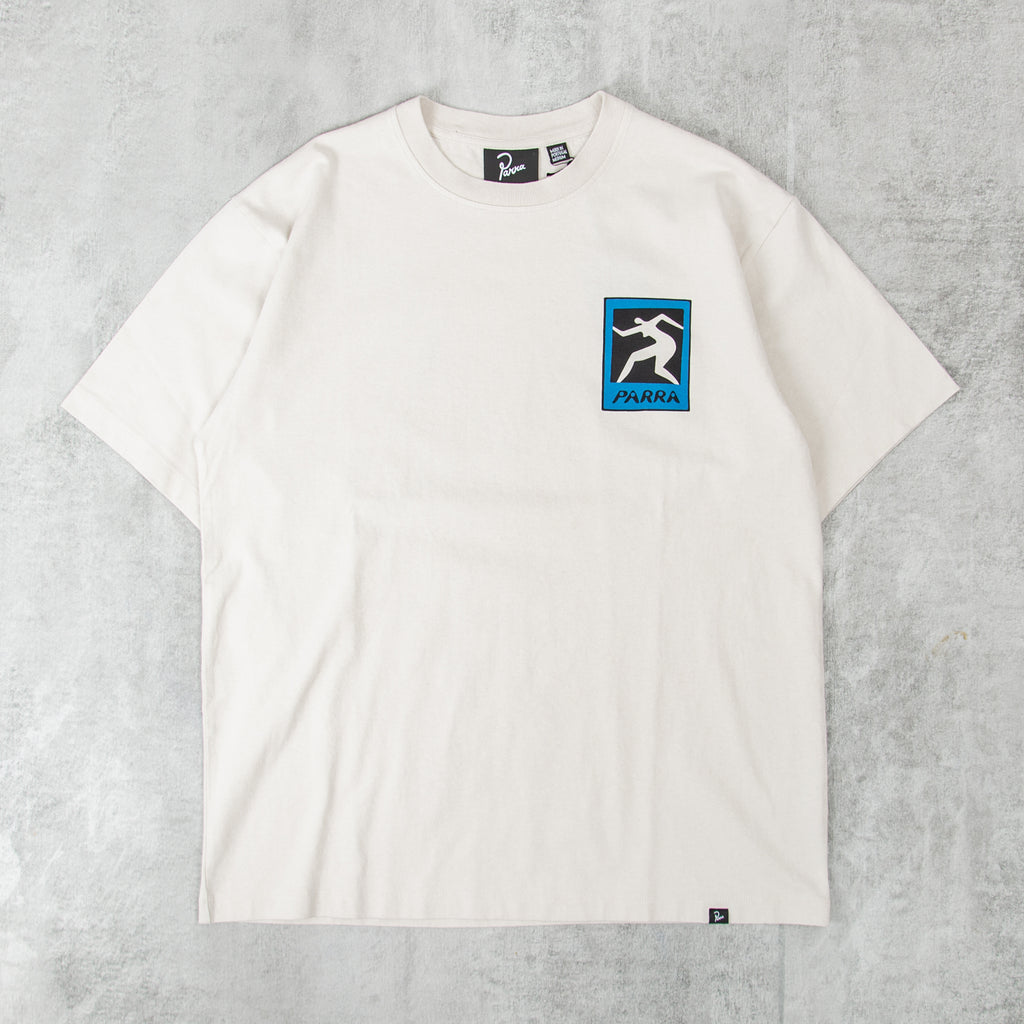 By Parra Pigeon Legs Tee - Light Grey 1