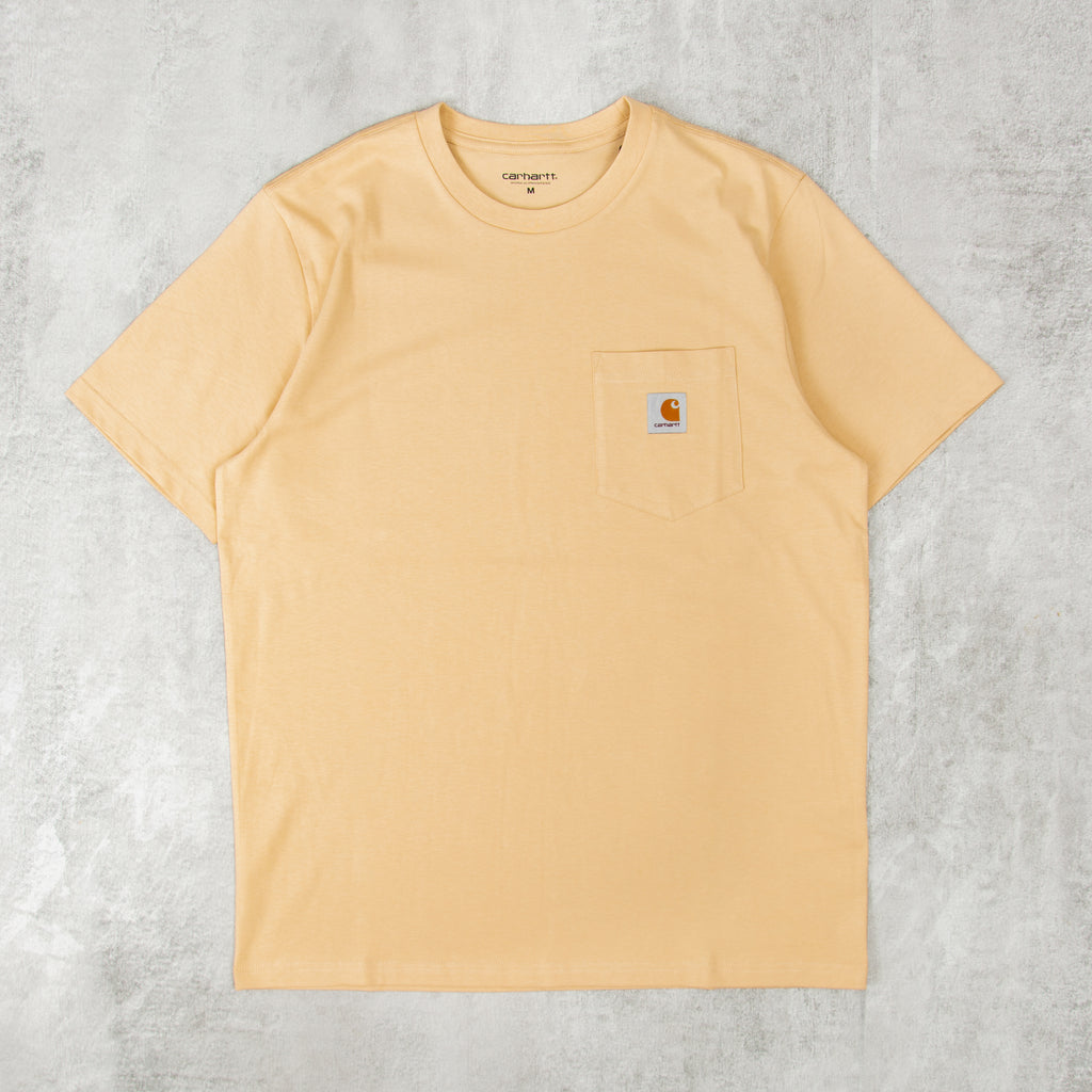 Carhartt WIP Pocket S/S Tee - Cornsilk 1