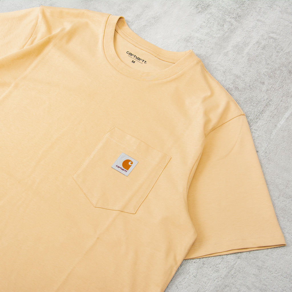 Carhartt WIP Pocket S/S Tee - Cornsilk 2