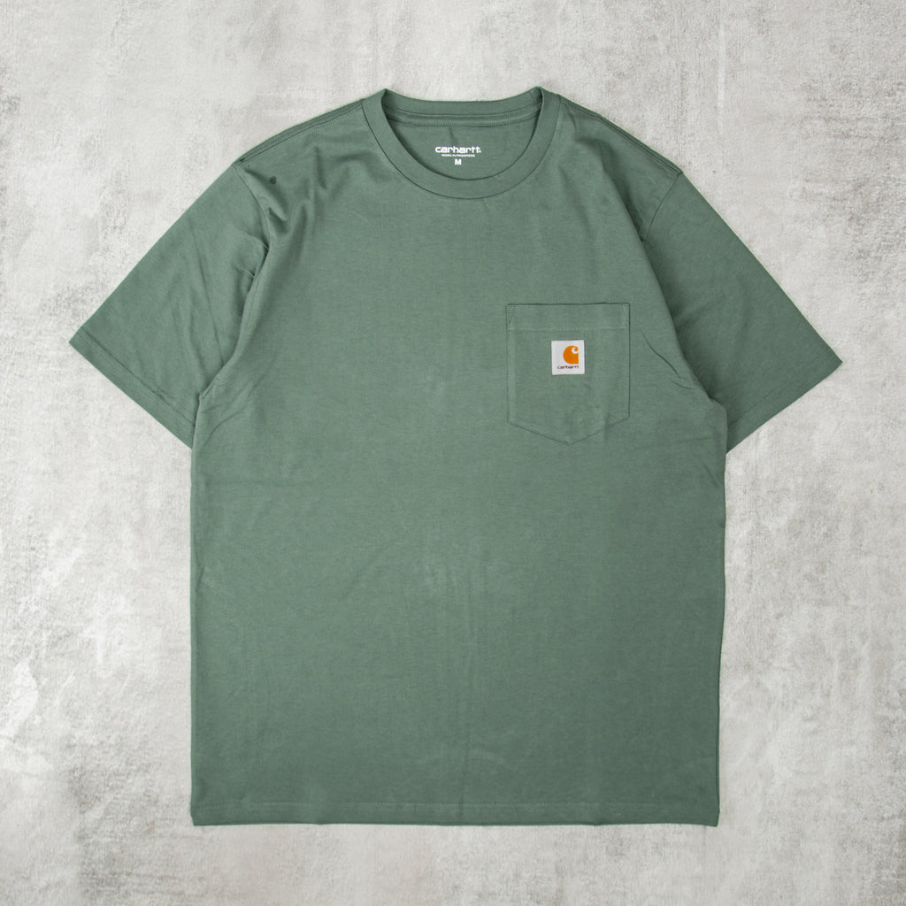 Carhartt WIP Pocket S/S Tee - Duck Green 1